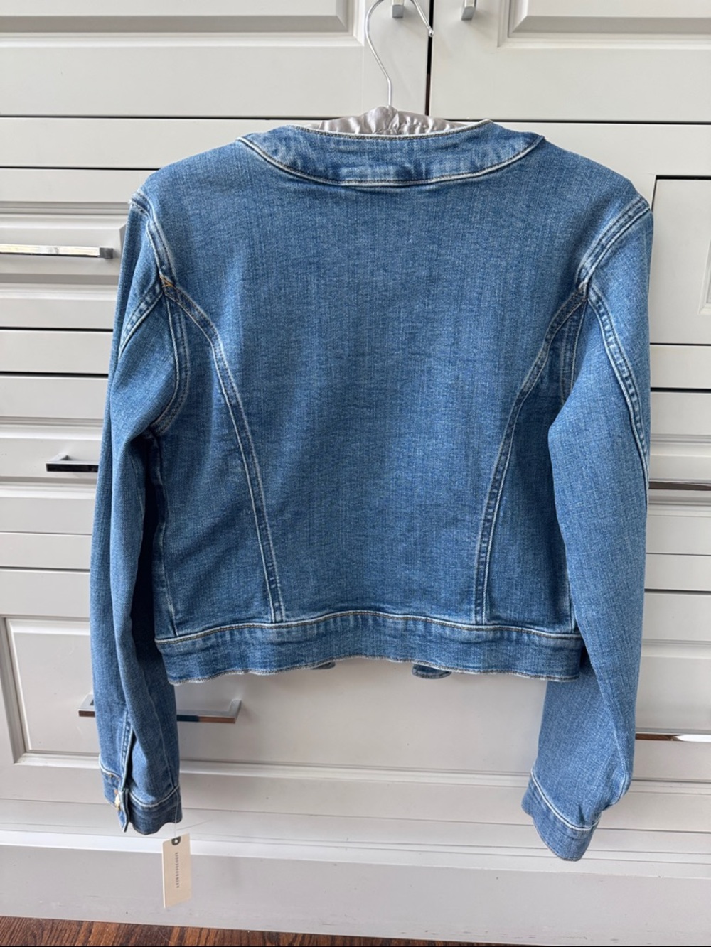 NWT Anthropologie Maeve Coco Denim Jacket - Picture 13 of 13